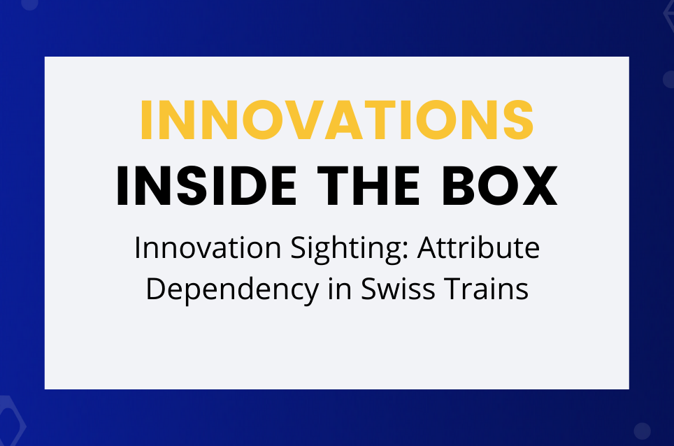 Innovation Sighting: Attribute Dependency in Swiss Trains