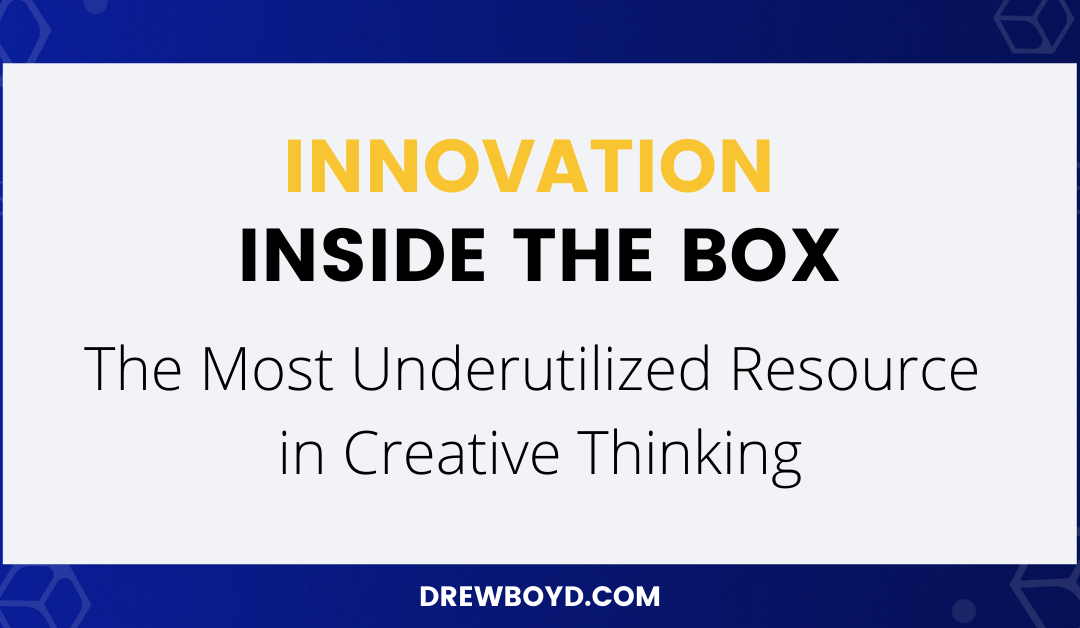 Episode 040: The Most Underutilized Resource in Creative Thinking
