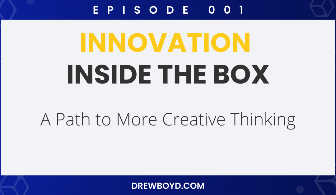 001: A Path to More Creative Thinking