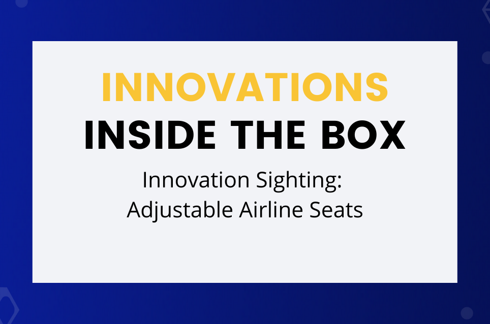 Innovation Sighting: Adjustable Airline Seats